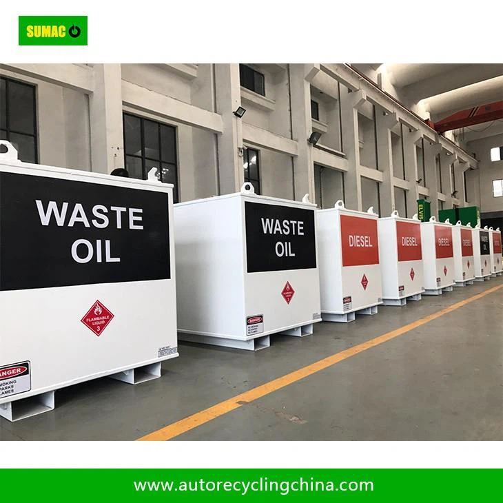 ELV Recycling Waste Fuel Storage Tank System
